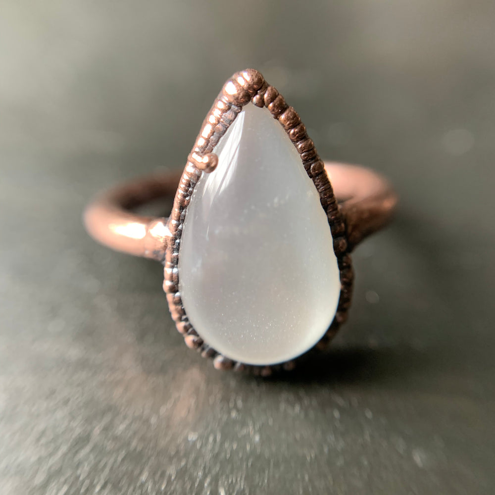 
            
                Load image into Gallery viewer, MOONSTONE RING, SIZE 6
            
        